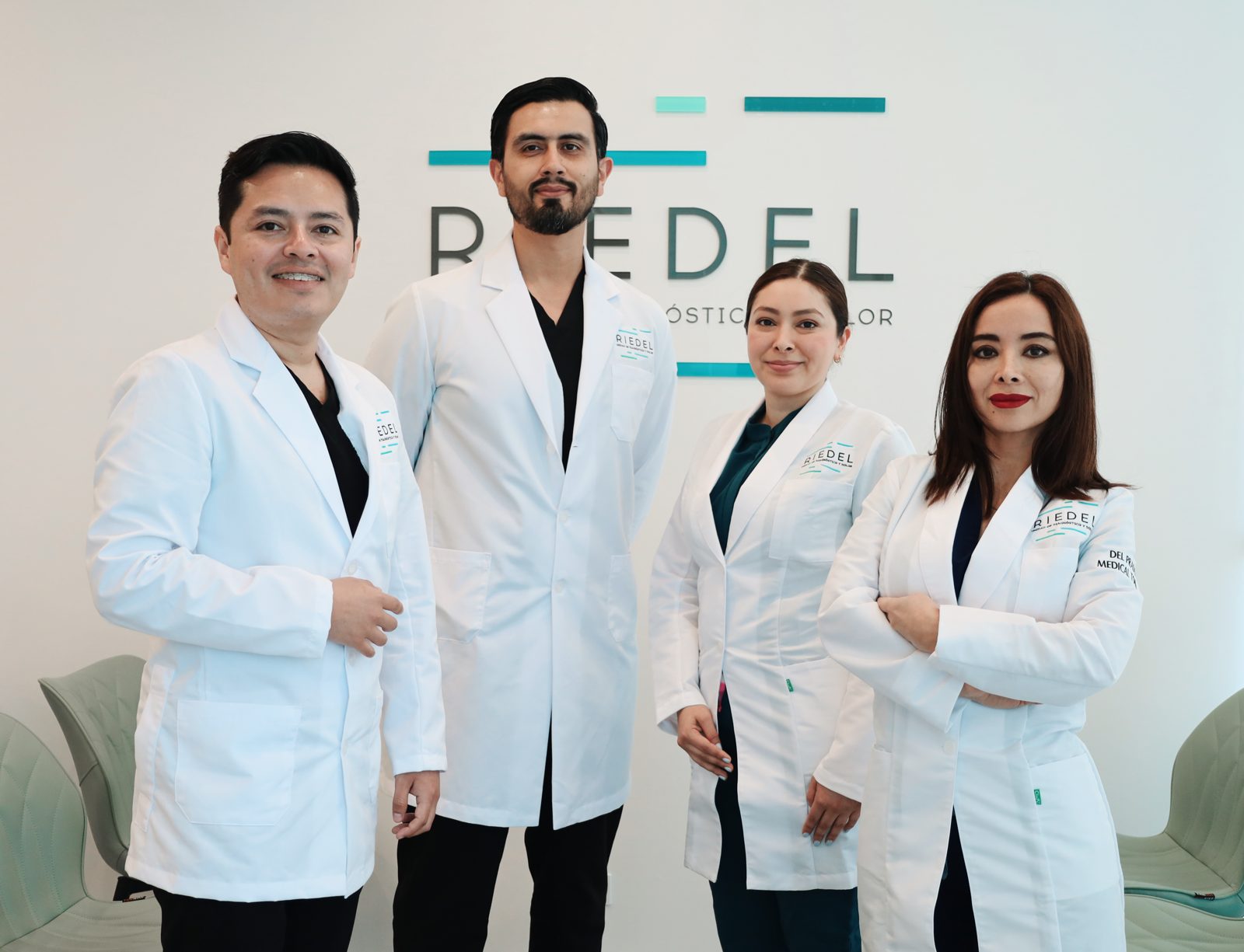 Equipo médico de Riedel Diagnóstico, cliente aliado de GLIVOK